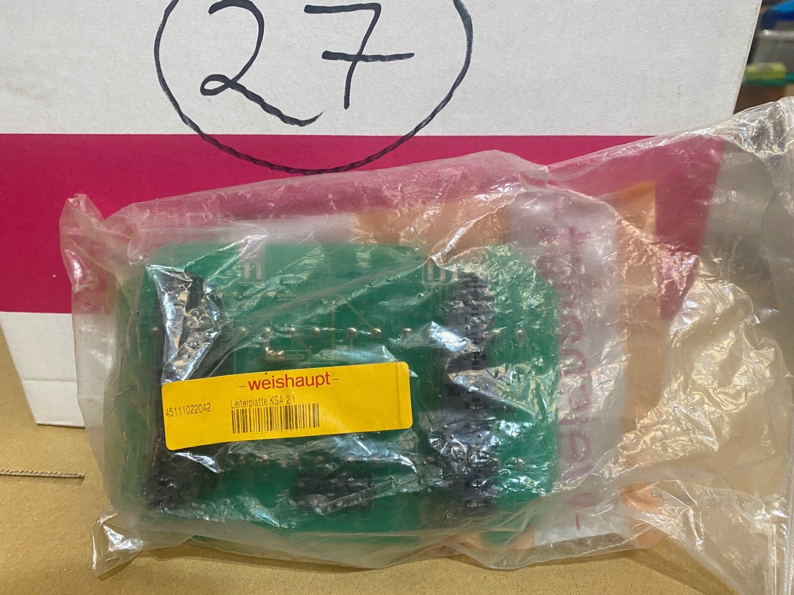 Circuit imprime ksa 2.1 Weishaupt 45111022042 - KLR Automation