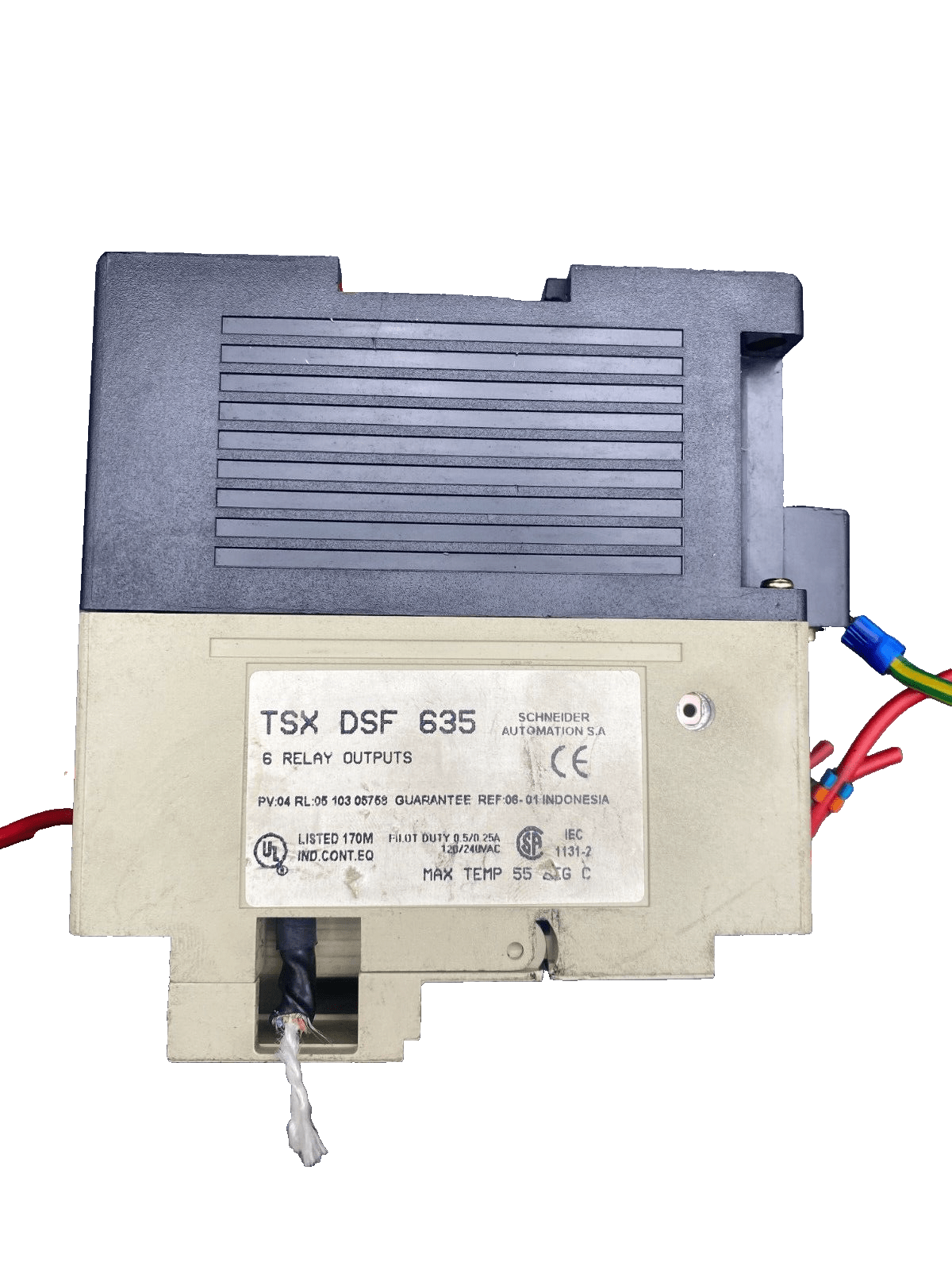 TELEMECANIQUE TSX DSF 635 6 RELAY OUTPUTS PV:04 RL:05 103 x1pc - KLR Automation