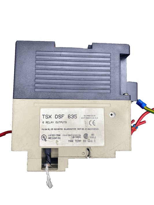 TELEMECANIQUE TSX DSF 635 6 RELAY OUTPUTS PV:04 RL:05 103 x1pc - KLR Automation