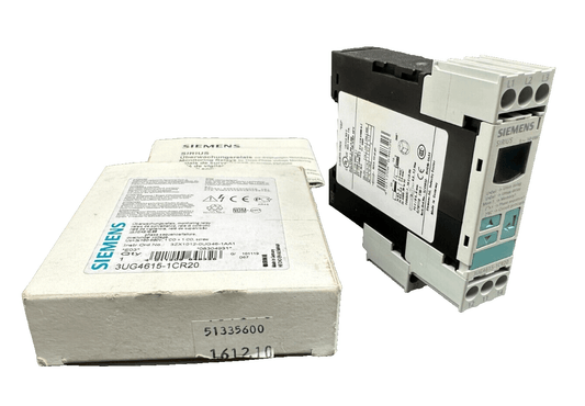 SIEMENS 3UG4615 - 1CR20 RELAIS DE SURVEILLANCE - KLR Automation