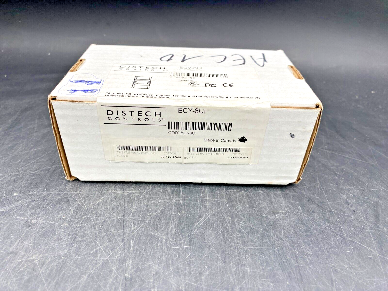 DISTECH ECY-8UI CDIY-8UI-00 EXTENSION MODULE FOR ECLYPSE CONNECTED SYSTEM