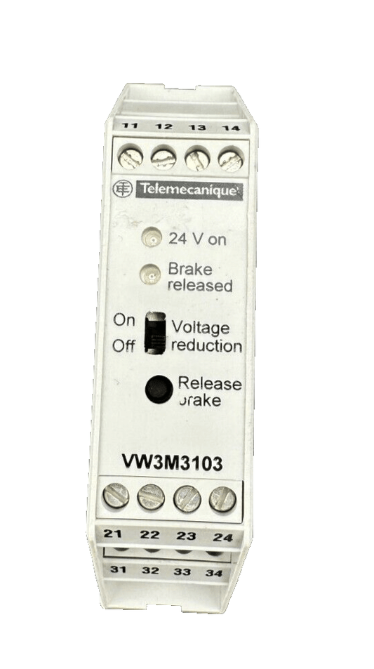 TELEMECANIQUE VW3M3103 HOLDING BRAKE CONTROLLER - KLR Automation