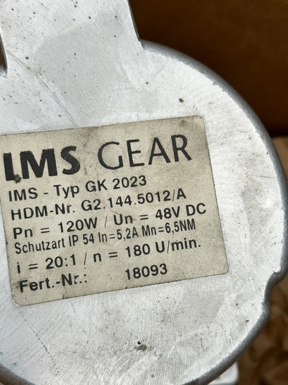 IMS GEAR IMS - Typ GK 2023 HDM-Nr.G2.144.5012/A G2 1445012