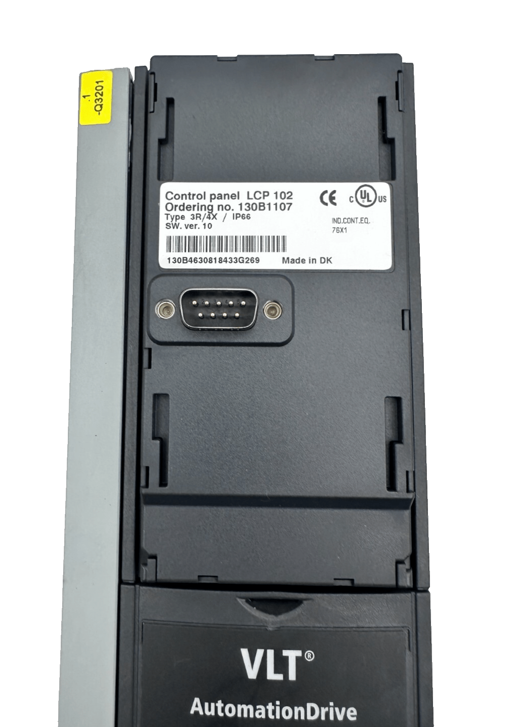 DANFOSS VLT 131B0016 FC - 302PK55T5E20H1BXXXXXSXXXXAXBXCXXXXDX 0.55kW + 130B1107 - KLR Automation