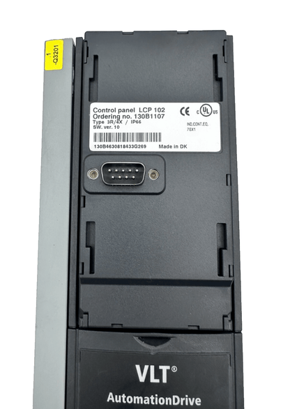 DANFOSS VLT 131B0016 FC - 302PK55T5E20H1BXXXXXSXXXXAXBXCXXXXDX 0.55kW + 130B1107 - KLR Automation