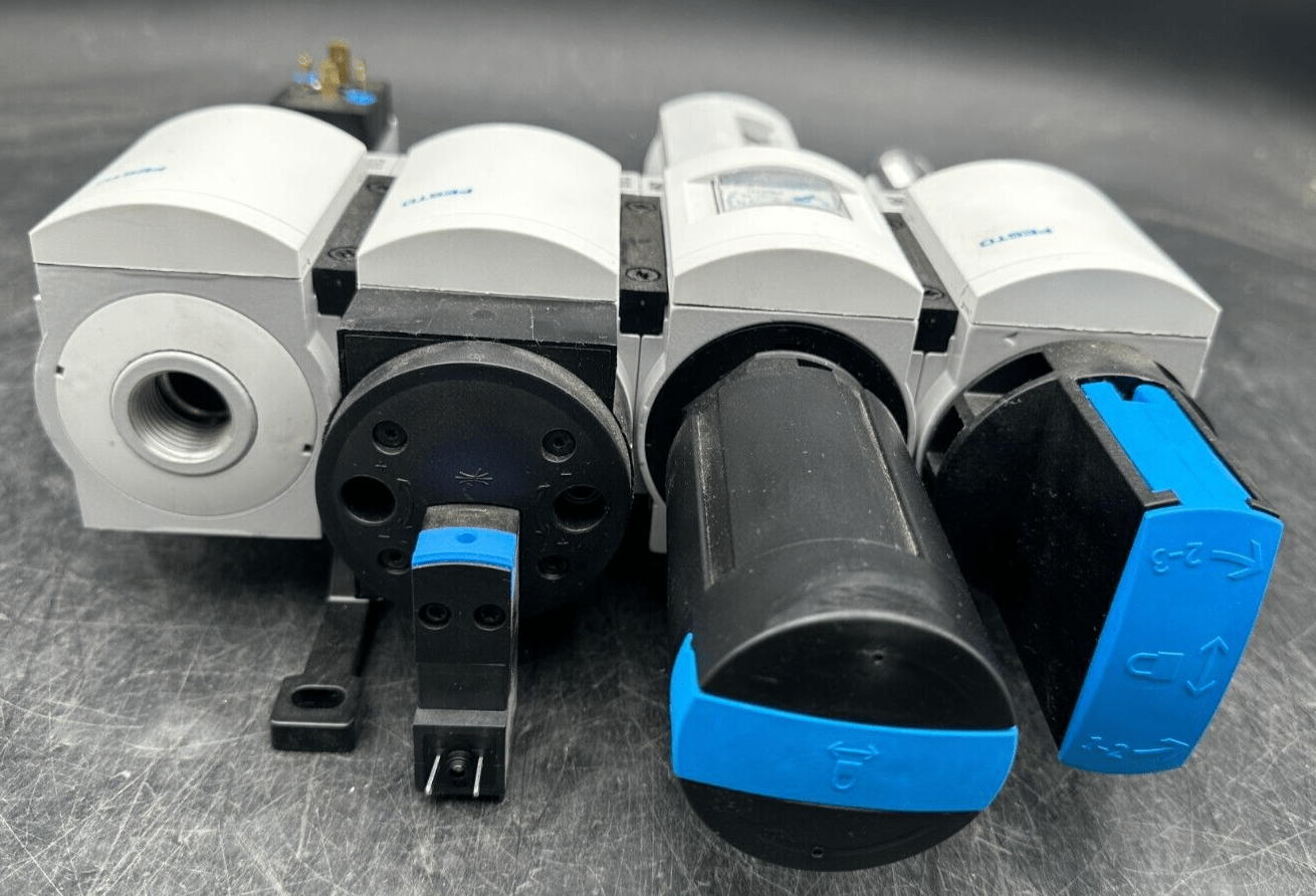 FESTO 541268 + 529188 + 527686 + 529854 + 175250 ETAT NEUF - KLR Automation