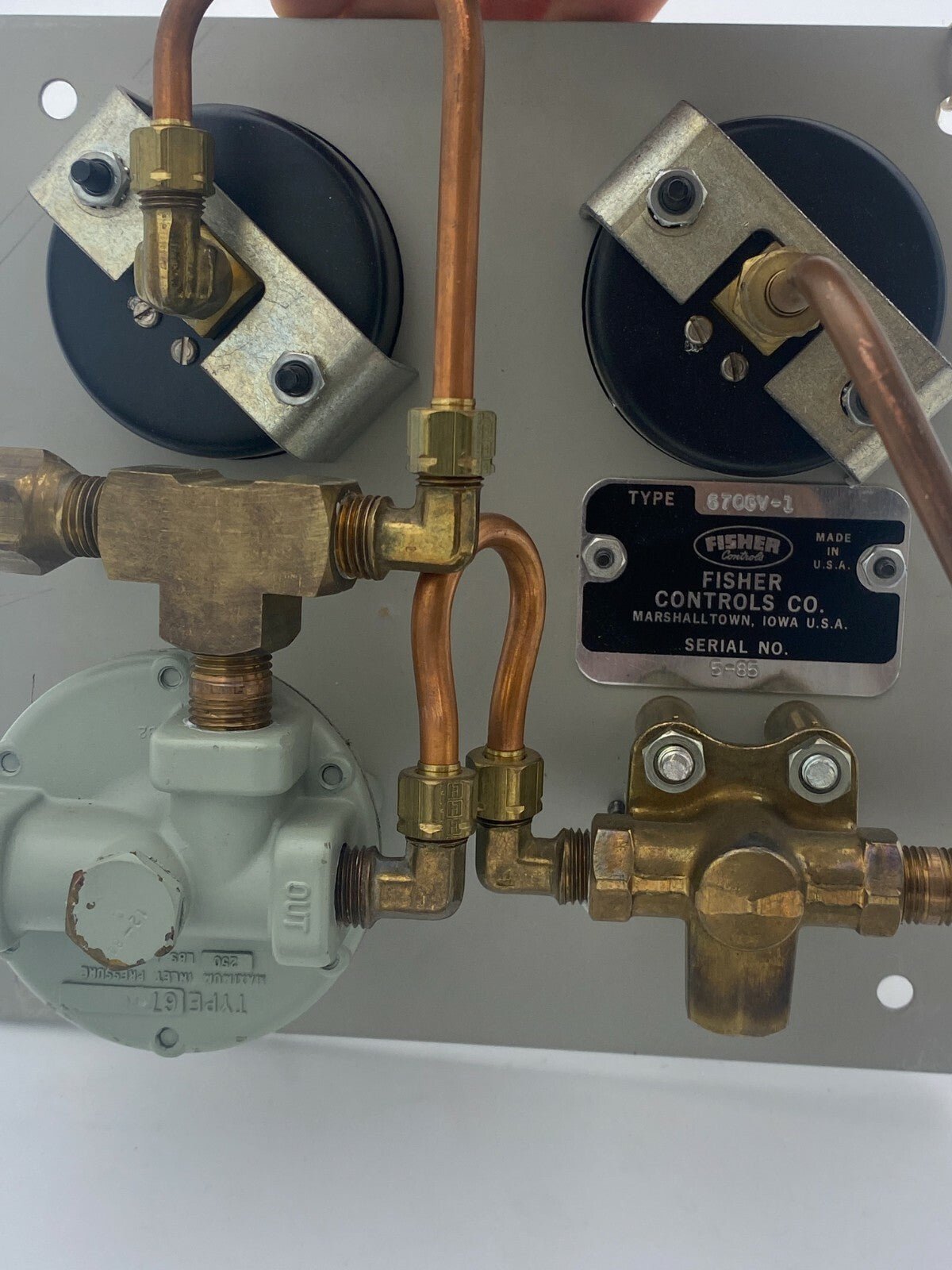 Fisher 670 Series Panel - Mounted Loading Regulator 670GV - 1 - KLR Automation