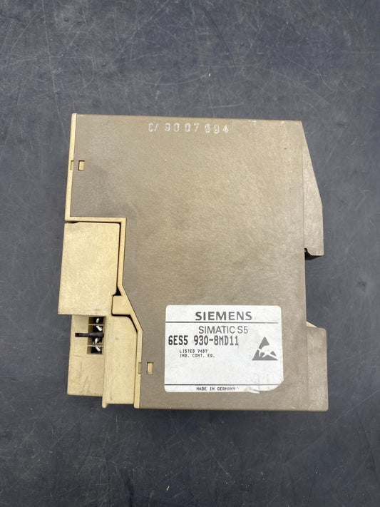 SIMATIC S5 S5 - 100U PS 930 6ES59308MD11 POWER SUPPLY - KLR Automation