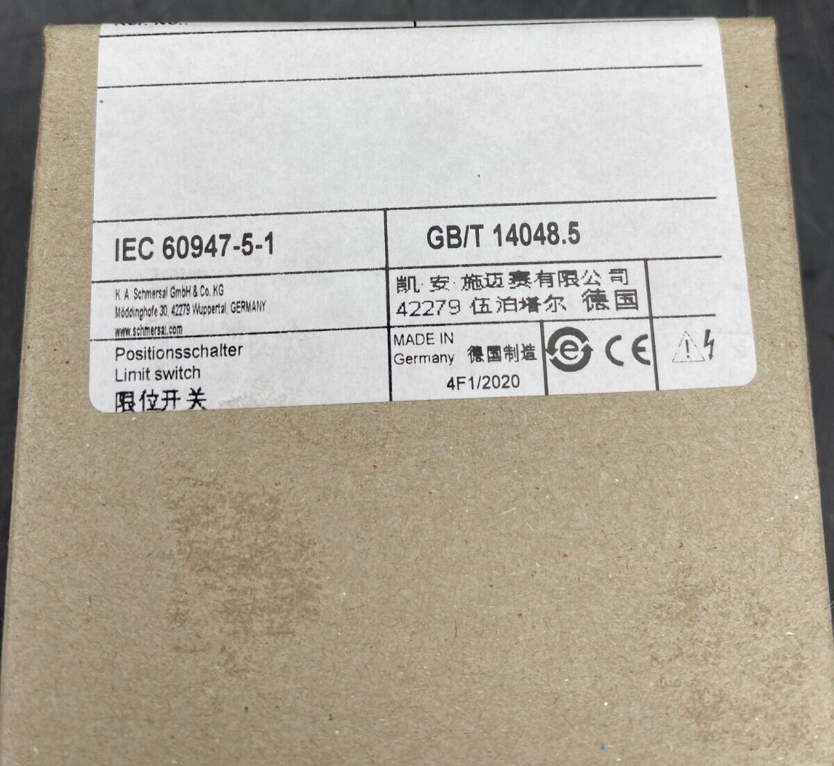 SCHMERSAL MAF 330-11Y-M20  101160633 LIMIT SWITCH