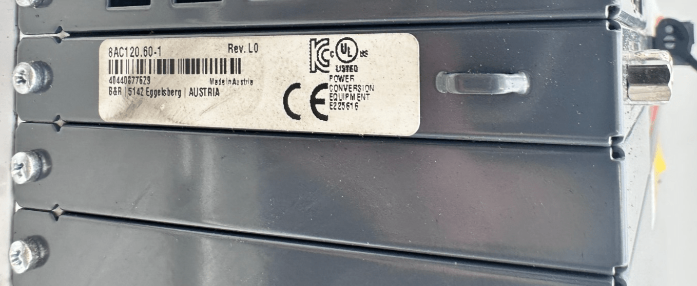 B&R 8V1180.00 - 2 ACOPOS 1180 + 8AC120.60 - 1 + AC 114 ETAT NEUF - KLR Automation