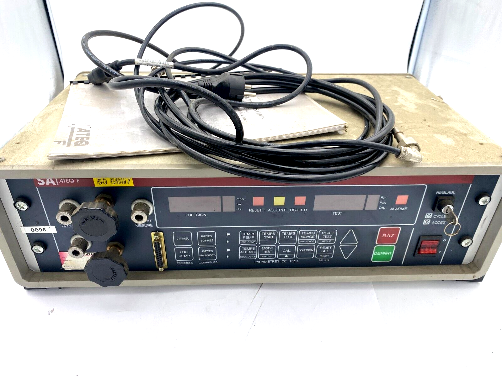 100.20 - Testeur Haute Pression ATEQ F  SA ATEQ 50 5697