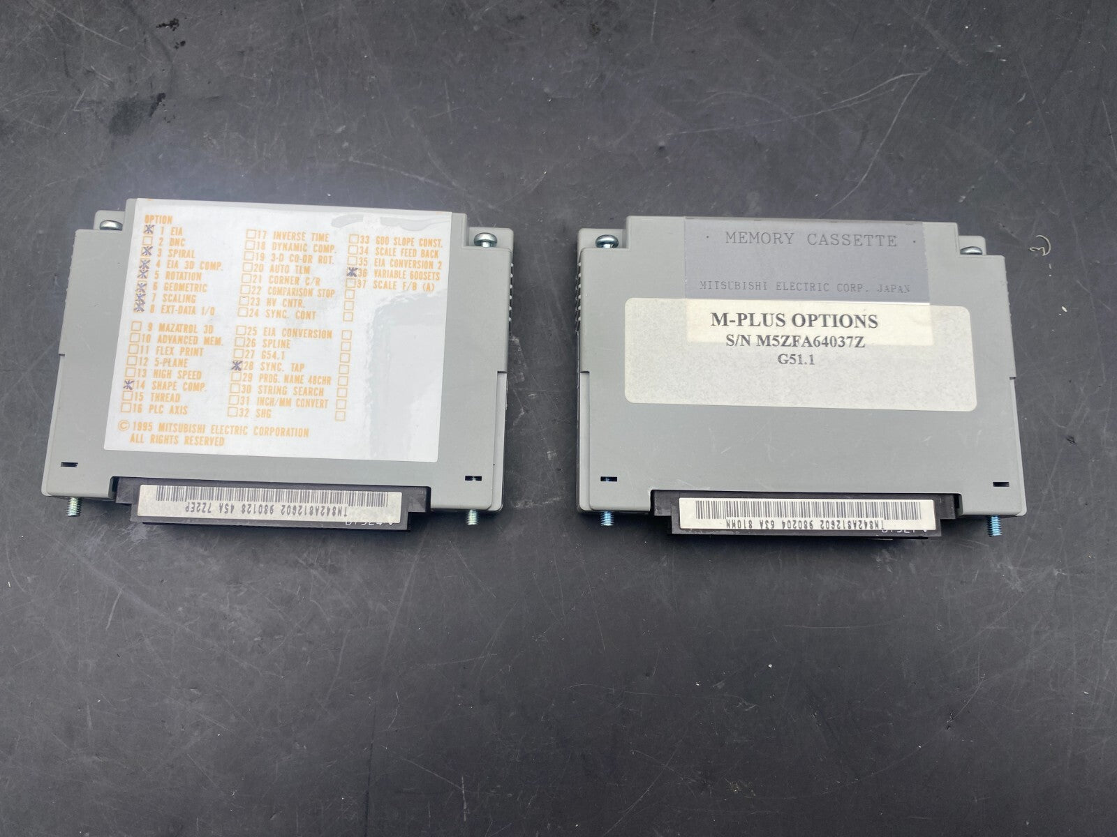 1pc x MITSUBISHI M5ZFA64037Z MEMORY CASSETTE FOR MAZATROL M PLUS - KLR Automation