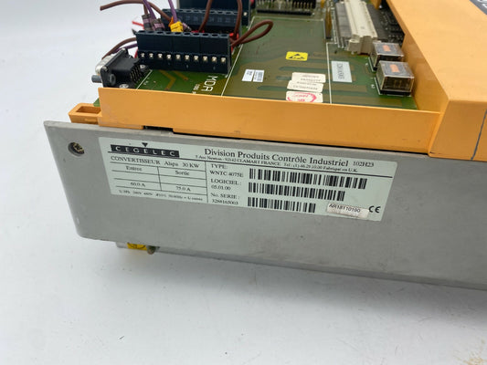 CEGELEC Alstom WNTC  4075E Convertisseur  WNTC4075E 30Kw