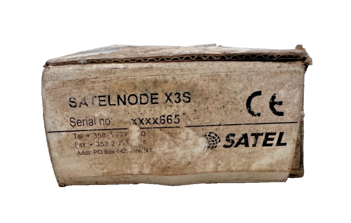 SATEL SATELNODE X3S 95 0236 PPL 0 V4.05 224.950MHz MULTICODE RECEIVER