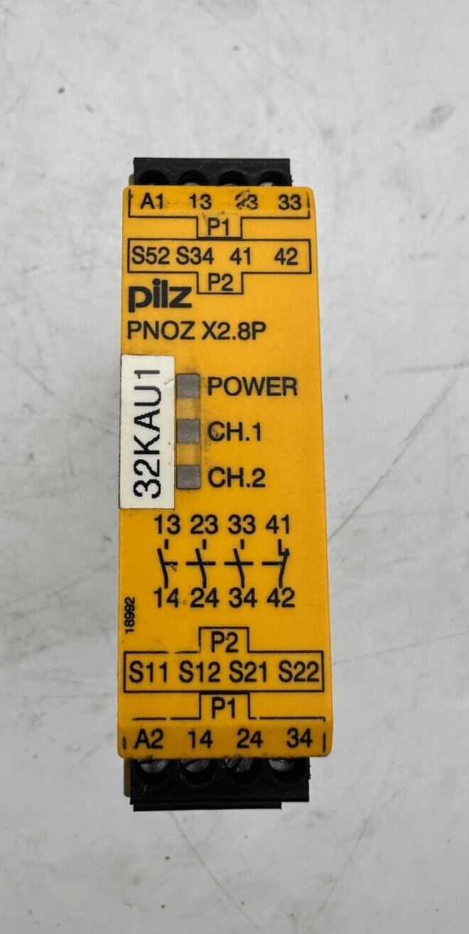 PILZ 777301 PNOZ X2.8P 24ACDC 3N/O 1N/C - KLR Automation