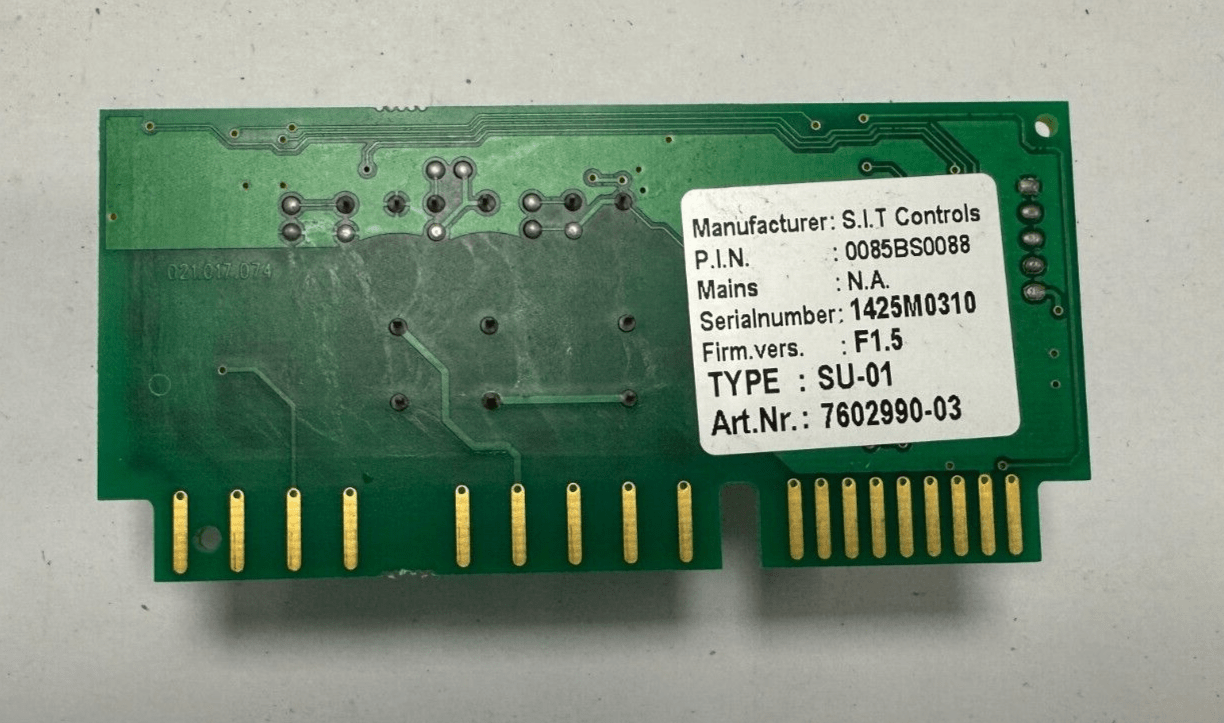 DE DIETRICH PCU - 04 F1.3 7607290 - 02 PLATINE ELECTRONIQUE + SIT SU - 01 7602990 - 03 - KLR Automation