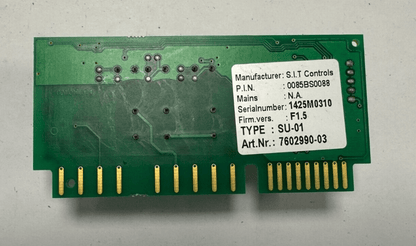 DE DIETRICH PCU - 04 F1.3 7607290 - 02 PLATINE ELECTRONIQUE + SIT SU - 01 7602990 - 03 - KLR Automation