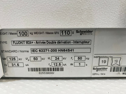 1pc x     Haute Tension SCHNEIDER Fluokit M24+  C440M mechanical control 