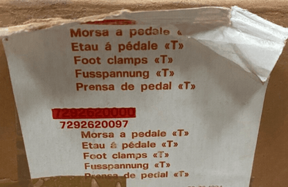 CASSESE 7292620097 ETAUX A PEDALE T x1pc - KLR Automation