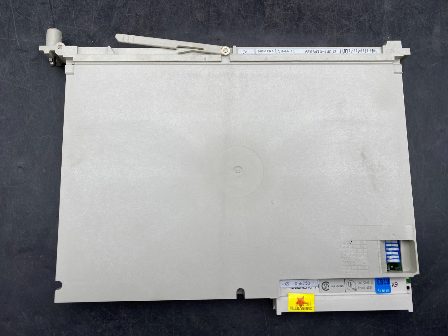 SIEMENS 6ES5470-4UC12 CARTE DE COMMUNICATION
