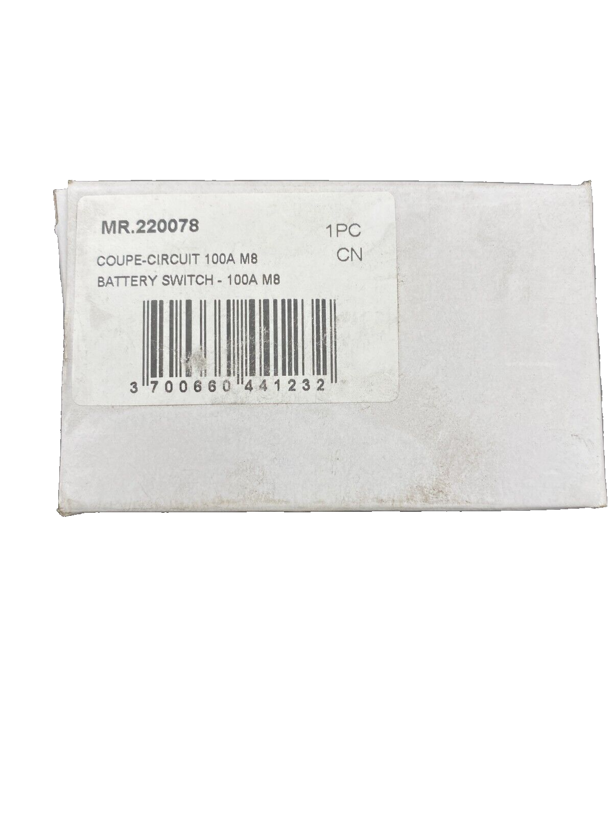 2pc x COUPE CIRCUIT BATTERIE 100A M8 MR.220078