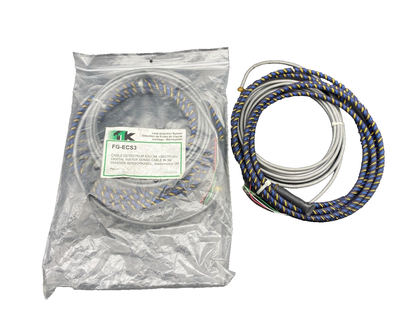TTK FROGSYS FG-ECS3 CABLE DETECTEUR EAU 3M SECTEUR x1pc