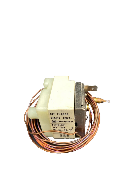 1pc x LANDIS GYR RAF 11.0006 STB (STW) 879 90 6(2.5)A 250V THERMOSTAT