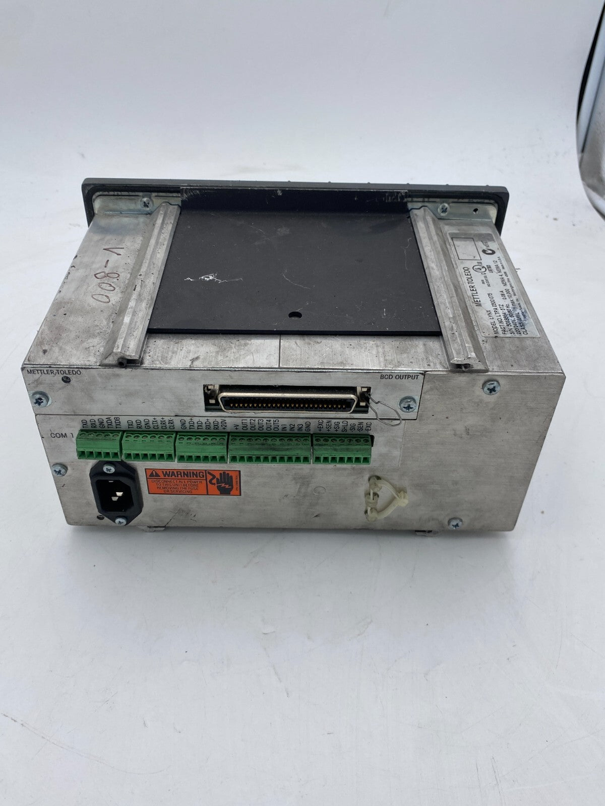 METTLER TOLEDO LYNX  Interface panel FACT.NO. LTPA 0500 075