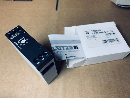 750610 - Monitoring relay lcr - ph - 3 - 1 - 1u Lutze - KLR Automation