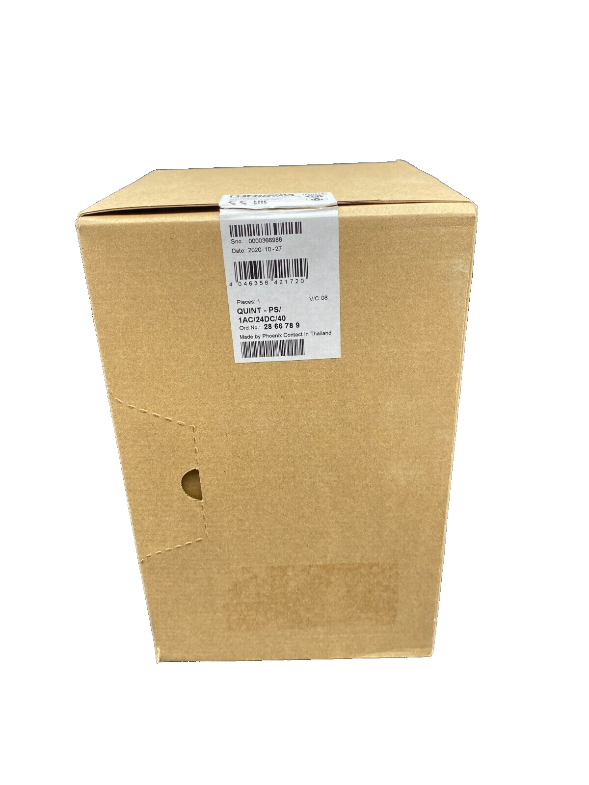 PHOENIX CONTACT 2866789 QUINT-PS/1AC/24DC/40 POWER SUPPLY