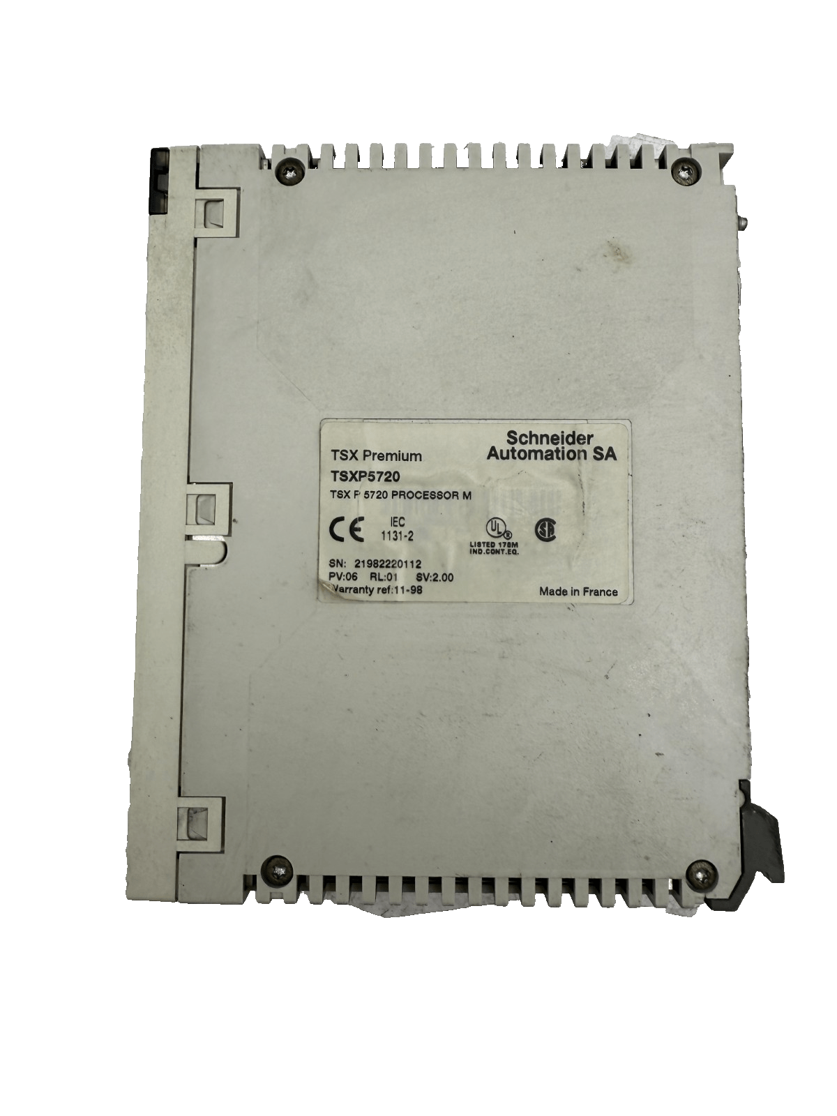 SCHNEIDER ELECTRIC TSXP5720 TSX P 5720 PROCESSOR M - KLR Automation