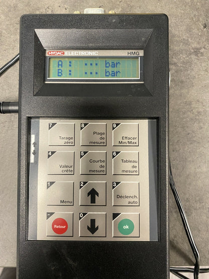 Hydac Electronic HMG 2020 - 000 - F + HDA + ETS sensor / Portable Data Recorders - KLR Automation