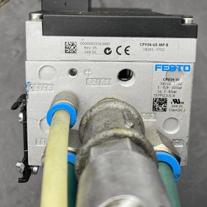 FESTO CPV14 - VI 18210 F702 + CPV14 - GE - MP - 8 18265 F702 PNEUMATIC VALVE x1pc - KLR Automation
