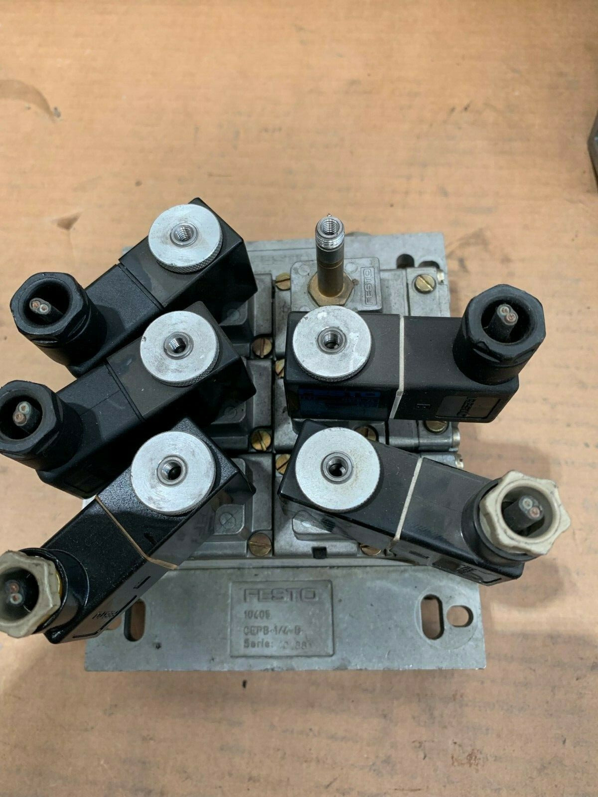  Festo 3pc  CJM-5/2-1/4-FH 6159 + 5pc 4527 MSFG-24
