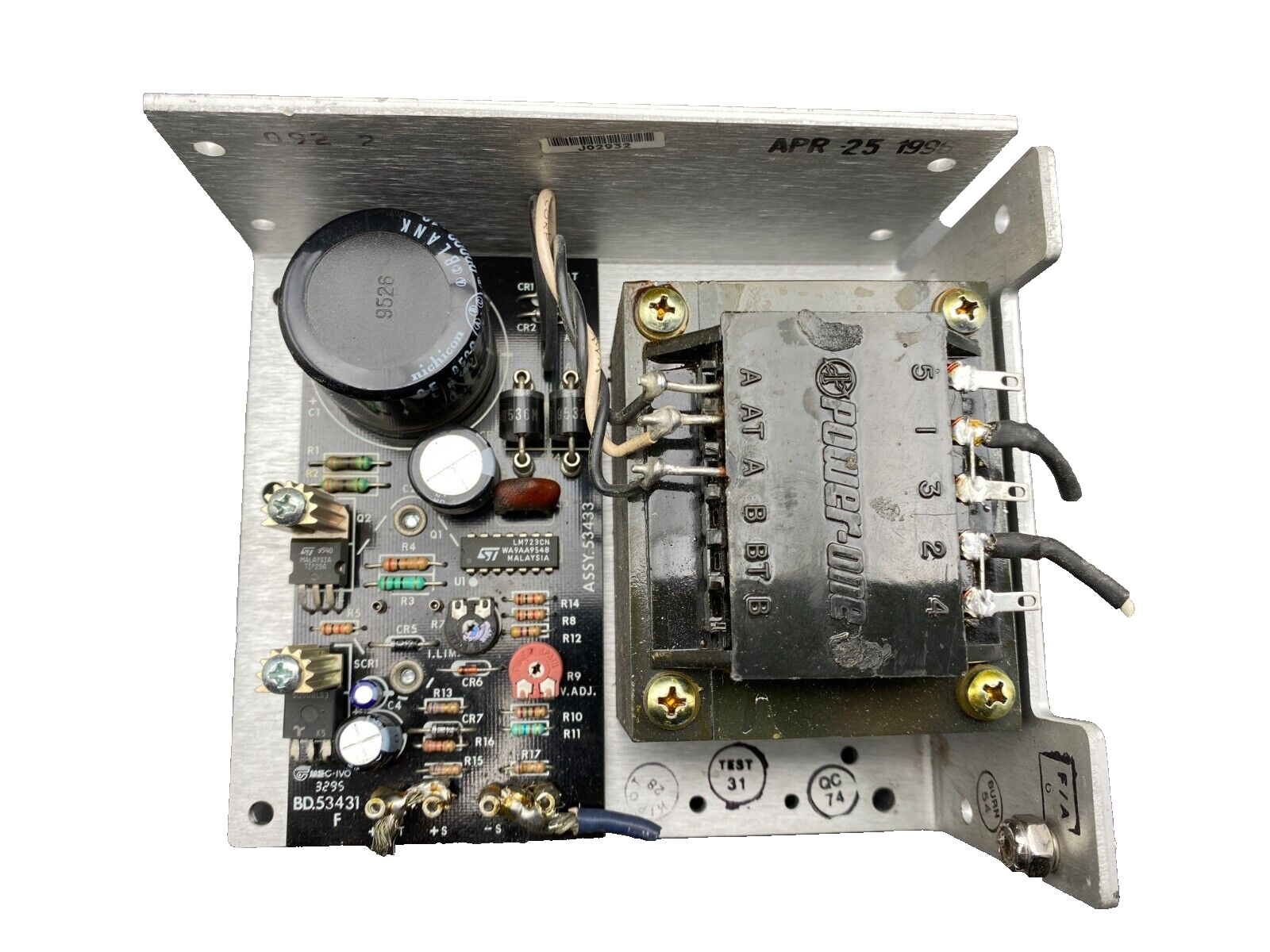 POWER ONE HC5-6/OVP-A 5V 6A POWER SUPPLY