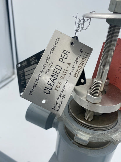 Fisher Controls Body Plug Valve EZ VentilKoerper  FGS 8A11-A TA X3/8"