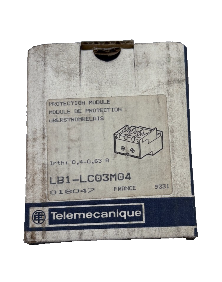 TELEMECANIQUE LB1-LC03M04 018047 MODULE DE PROTECTION x1