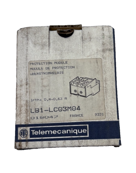 TELEMECANIQUE LB1-LC03M04 018047 MODULE DE PROTECTION x1
