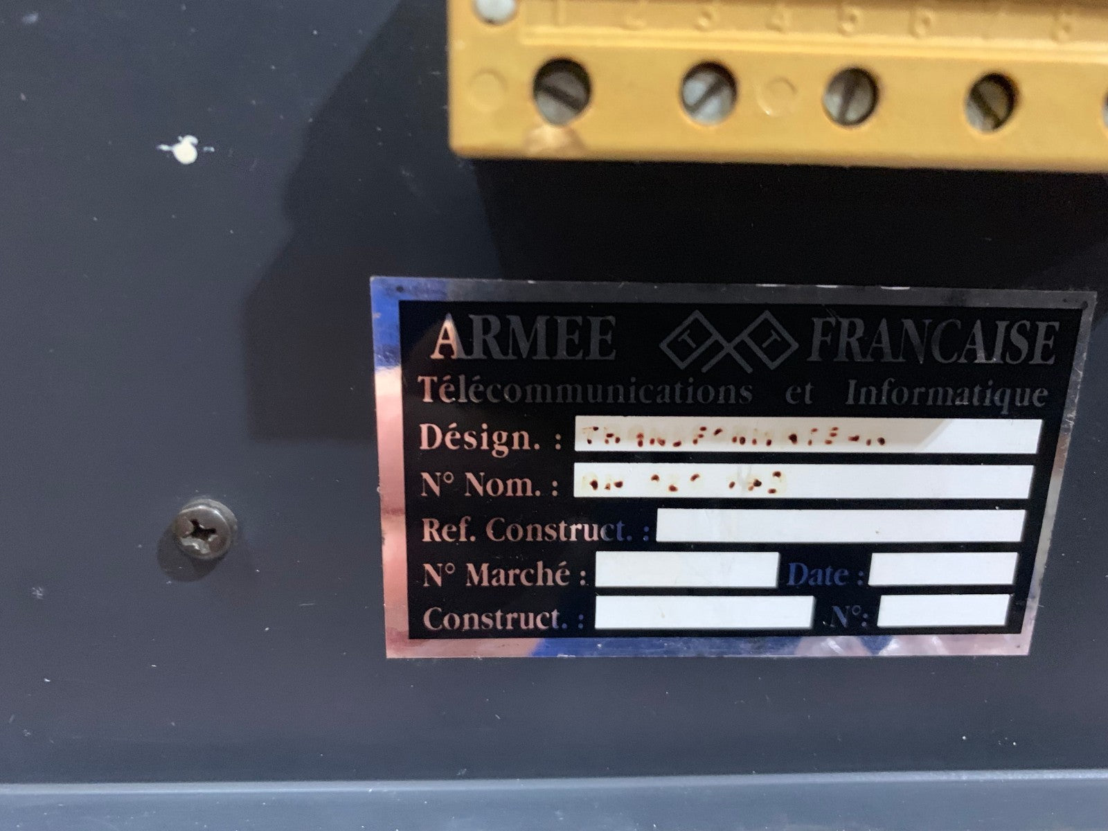 1 x  Thomson CSF TRC 382 A / B see photo Alimentation F 5331 RM047L 2109