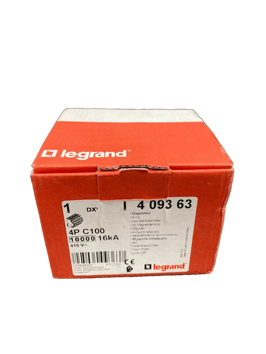 LEGRAND 409363 4P C100 16kA DISJONCTEUR DIFFERENTIEL - KLR Automation