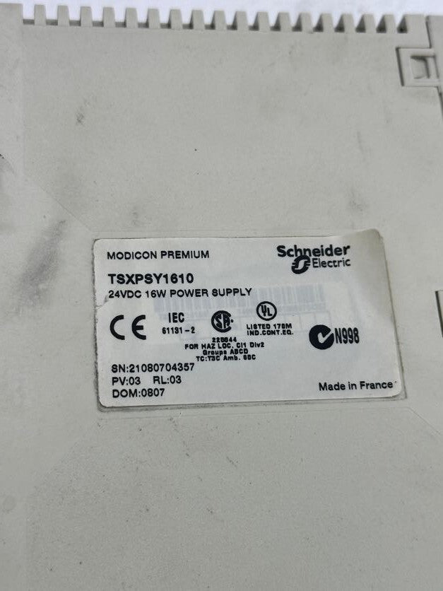 1pc x TELEMECANIQUE TSXPSY1610 POWER SUPPLY 24VDC 16W