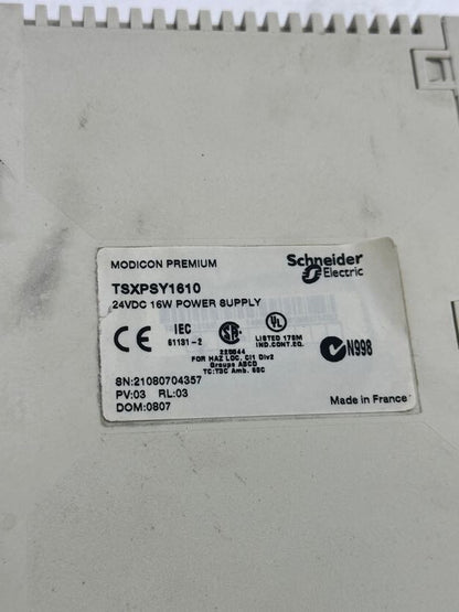 1pc x TELEMECANIQUE TSXPSY1610 POWER SUPPLY 24VDC 16W