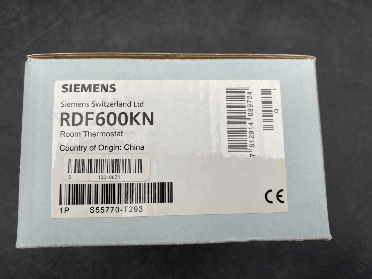 1pc x SIEMENS RDF600KN ROOM REGULATOR - KLR Automation