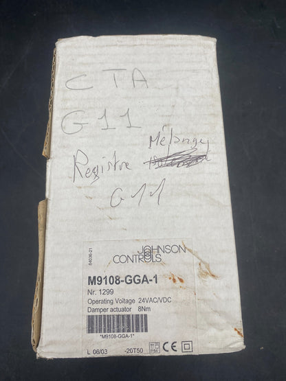 JOHNSON CONTROLS M9108 - GGA - 1 ACTUATORS MODULATING - KLR Automation