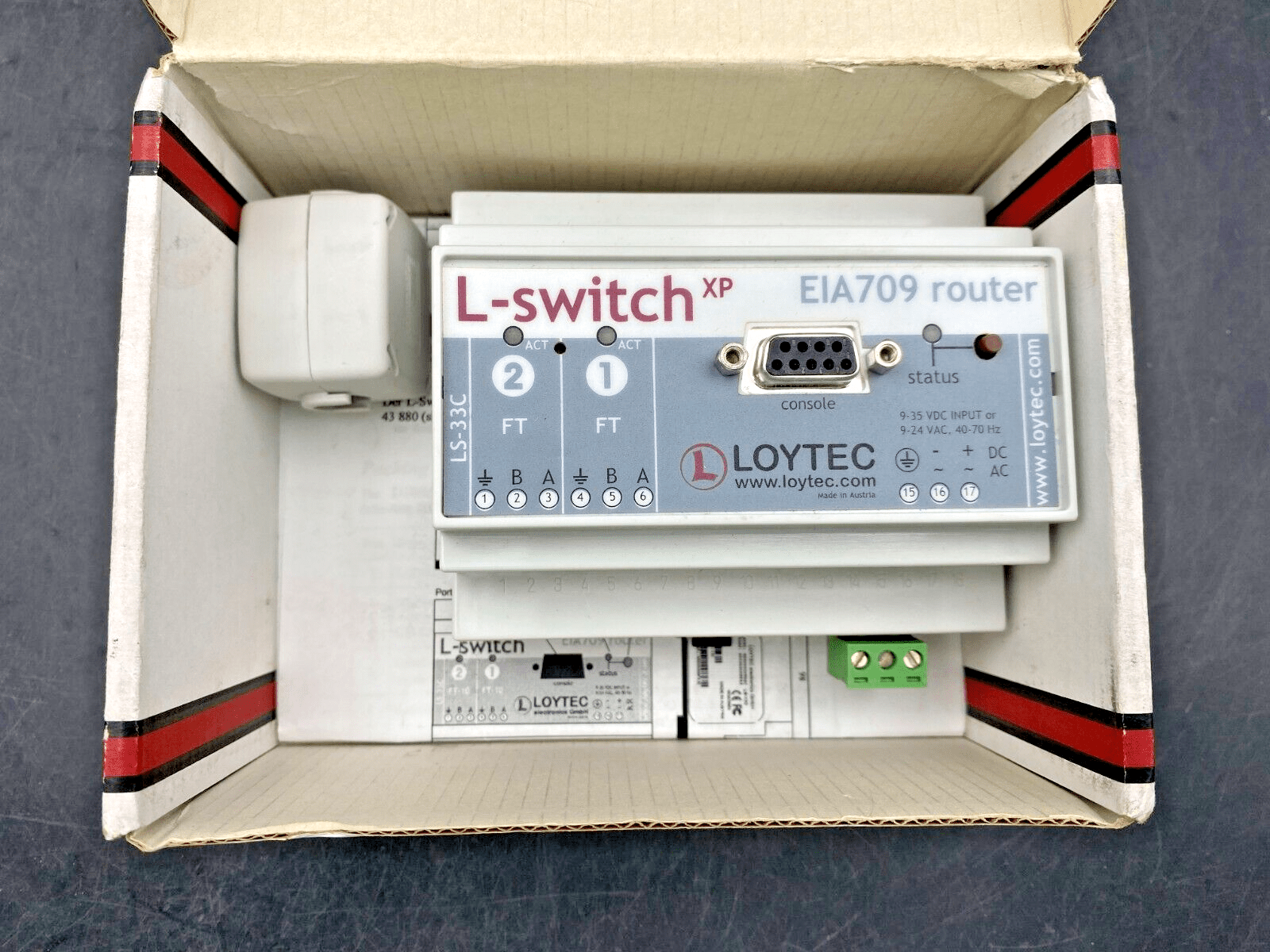 LOYTEC LS - 33C L - SWITCH XP EIA709 ROUTER - KLR Automation