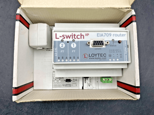 LOYTEC LS - 33C L - SWITCH XP EIA709 ROUTER - KLR Automation
