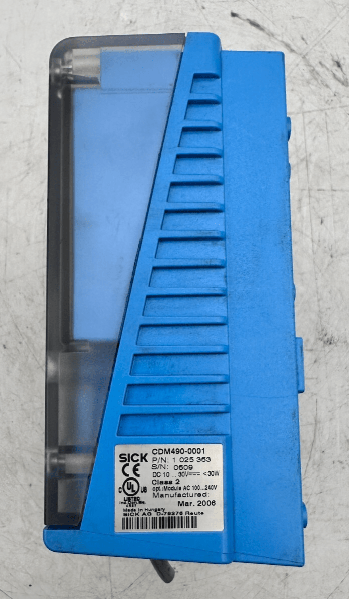 SICK CDM490 - 0001 1025363 MODULE DE CONNEXION SCANNER - KLR Automation