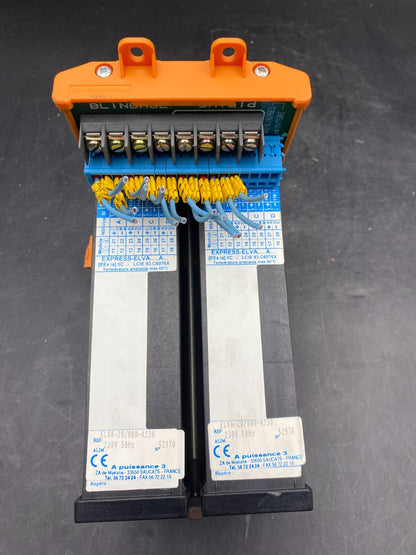 SET OF 2 A PUISSANCE 3 ELVA-20/080-A230 + BASE