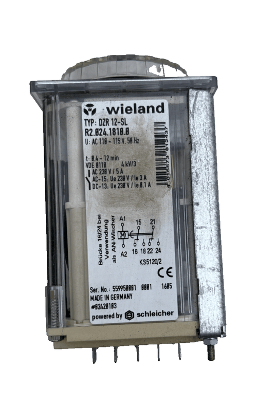 WIELAND DZR12 - SL R2.024.1810.0 RELAIS TEMPORISE x1 - KLR Automation