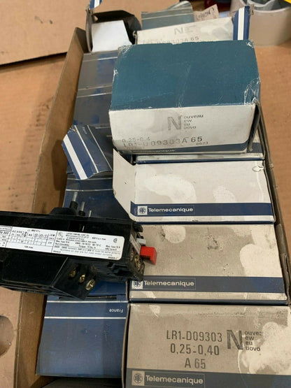 1 x Telemecanique LR1D09303 Thermal Overload 0.25 - 0.40A 600V - KLR Automation